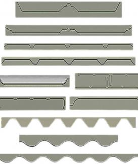 Metal roof closure strips self adhesive foam gasket
